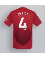 Manchester United Matthijs de Ligt #4 Hjemmedrakt 2024-25 Korte ermer